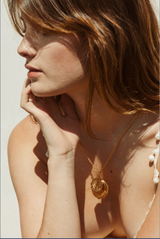 Grande médaille mandala "Amour"