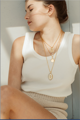 Médaille rotative I love you