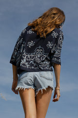 CHEMISE FELICY MOTIF PAISLEY