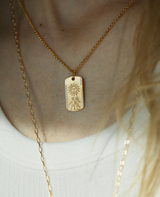 plaque tarot soleil les Félicités bijoux de protection