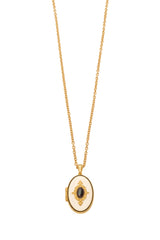 Médaillon Arthur nacre noire