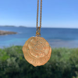 médaille mandala bonheur  protection bienveillance lithothérapie les félicités  Bijoux de protection