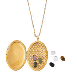 médaillon protection lithothérapie les félicités